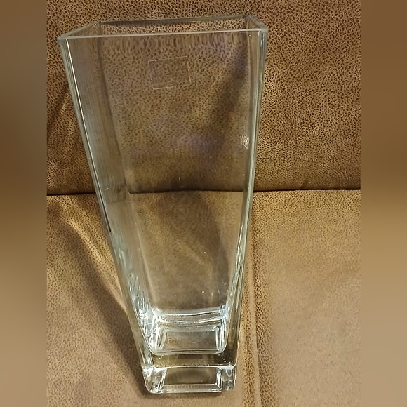 LSA International Mouth Blown Glass Vase Clear Made In Poland - Picture 8 of 8